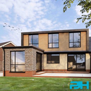 contemporary bungalow dormer loft conversion